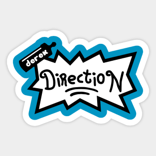 Derek Direction - Nickelodeon Narcissist Sticker